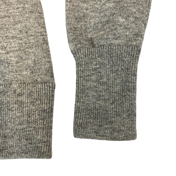 Ann Taylor Sweater Women Small Gray Wool Cashmere Long Sleeve Crew Neck Pullover - Picture 9 of 13